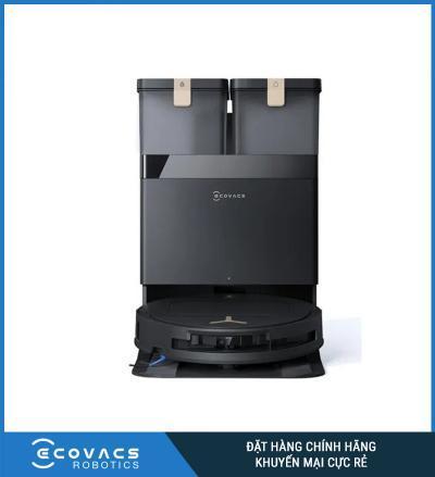 Ecovacs T50S Pro Omni Trắng/Đen - Robot hút bụi lau nhà