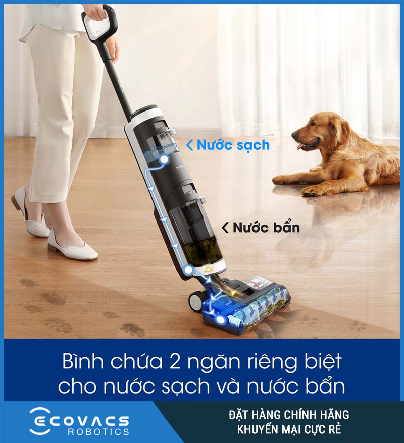 Máy hút bụi không dây khô ướt Tineco Floor One S3 Extreme