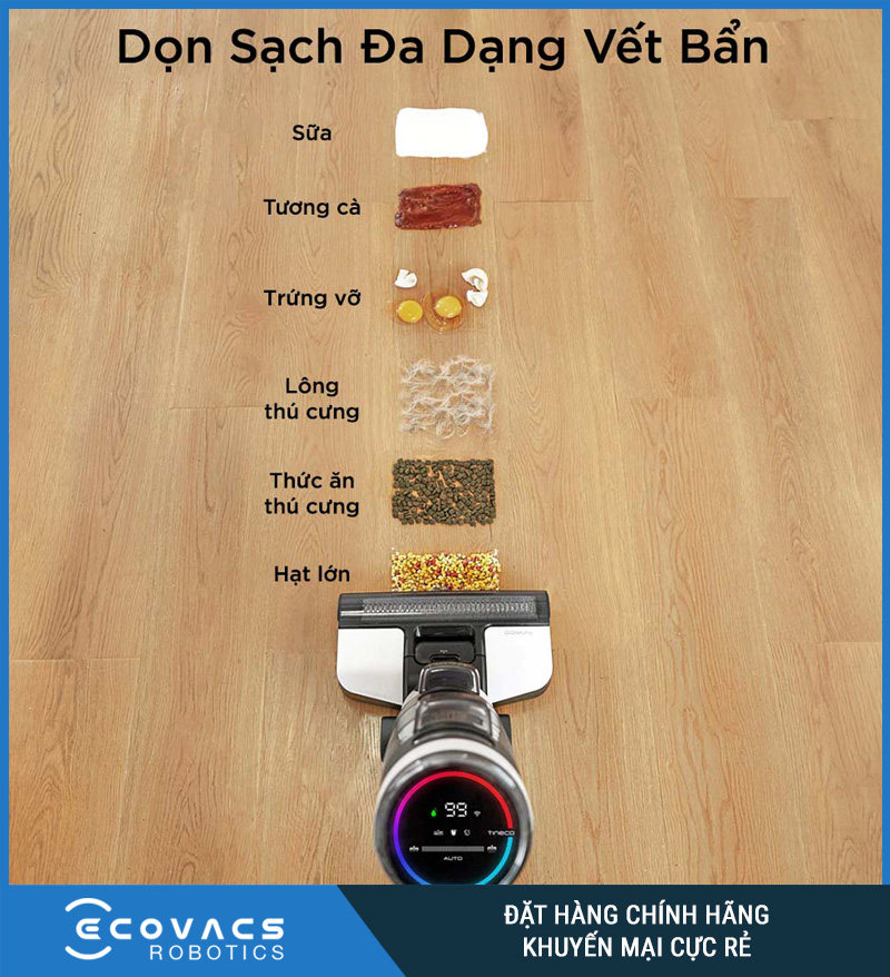 Máy hút bụi không dây khô ướt Tineco Floor One S3 Extreme