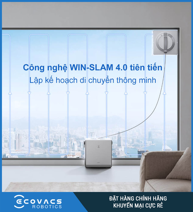 Robot Lau Kính Winbot W2 Omni - Chính Hãng, Giá Rẻ