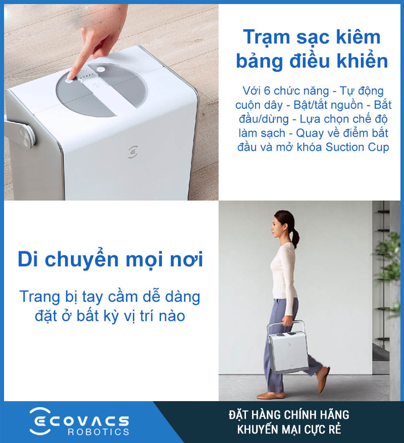 Robot Lau Kính Winbot W2 Omni - Chính Hãng, Giá Rẻ