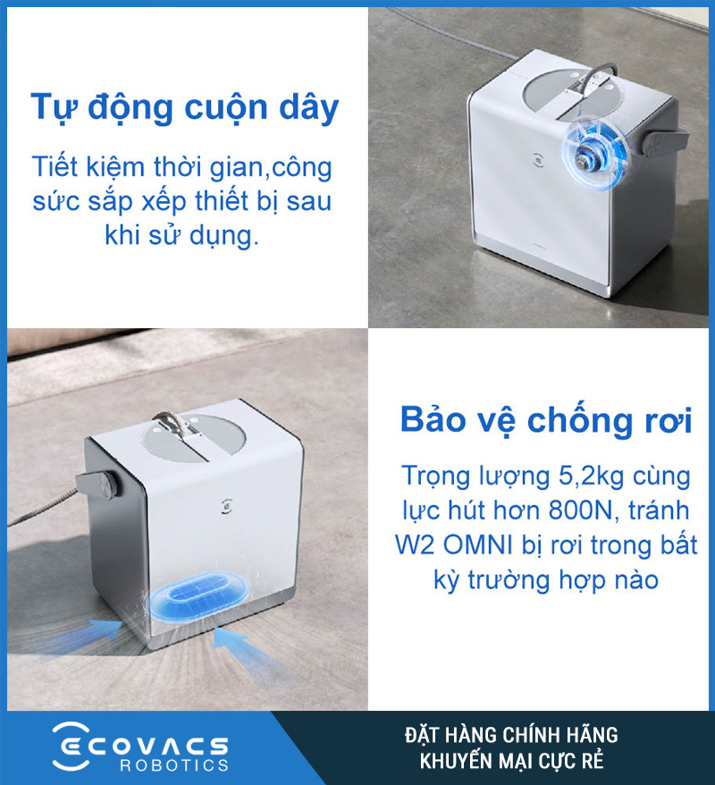Robot Lau Kính Winbot W2 Omni - Chính Hãng, Giá Rẻ