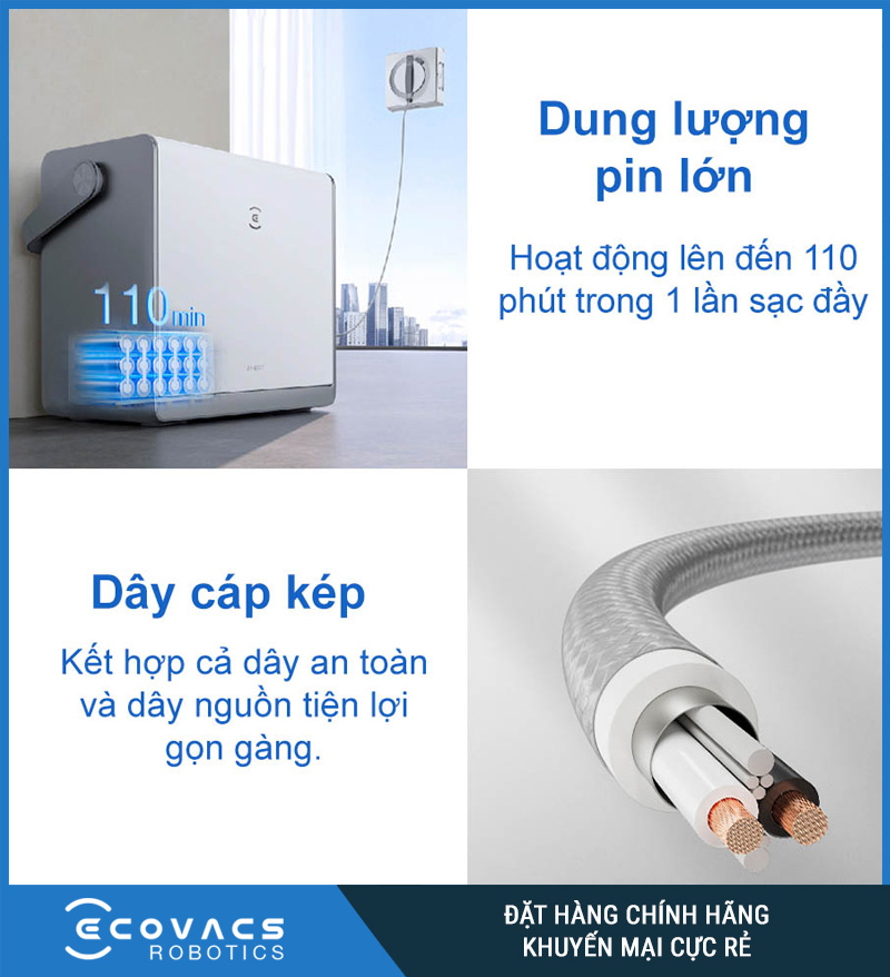 Robot Lau Kính Winbot W2 Omni - Chính Hãng, Giá Rẻ\