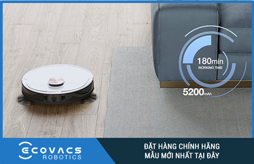 Ecovacs Deebot OZMO T8 (2022) - Robot Hút Bụi Lau Nhà 