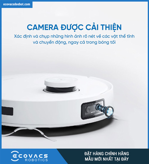 Robot hút bụi Ecovacs Deebot T10