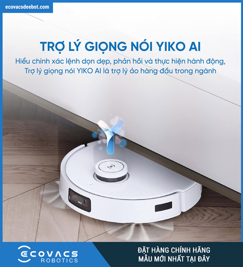 Robot hút bụi Ecovacs Deebot T10