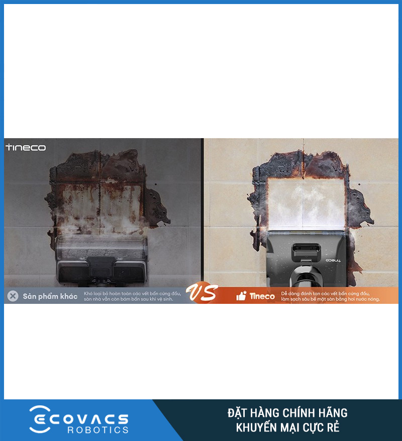 Tineco Floor One i7 Steam - Máy hút bụi lau sàn khô ướt