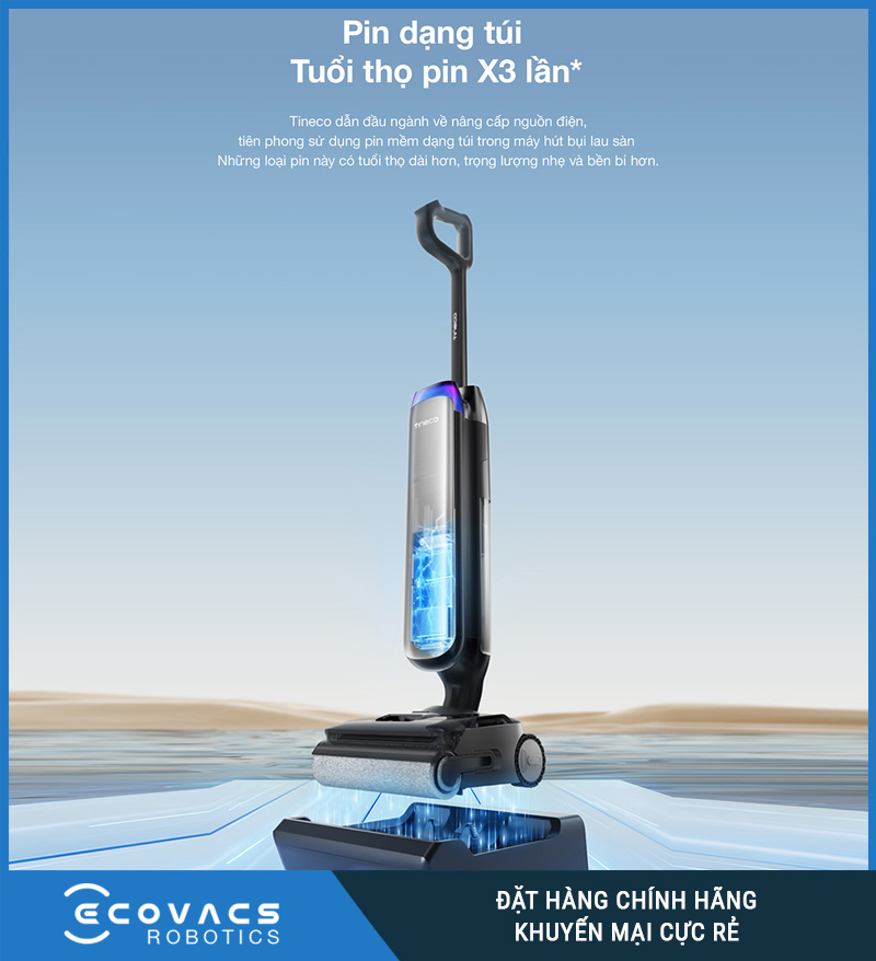 Máy Lau Sàn Hút Bụi TINECO FLOOR ONE S9 ARTIST Chính Hãng