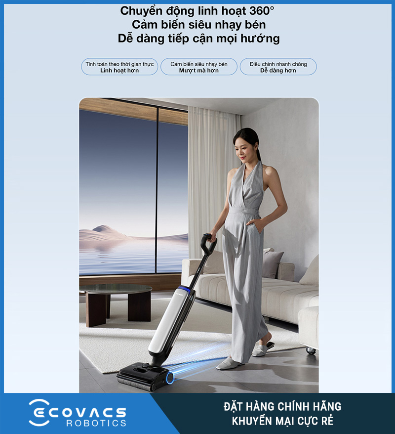 Máy Lau Sàn Hút Bụi TINECO FLOOR ONE S9 ARTIST Chính Hãng