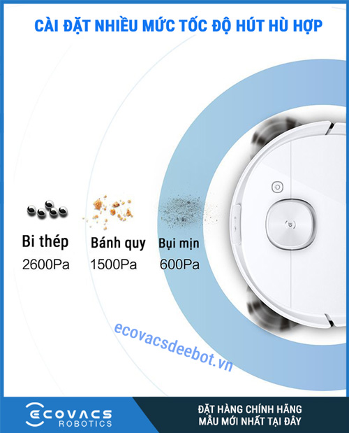 ecovacs deebot n8 tính năng