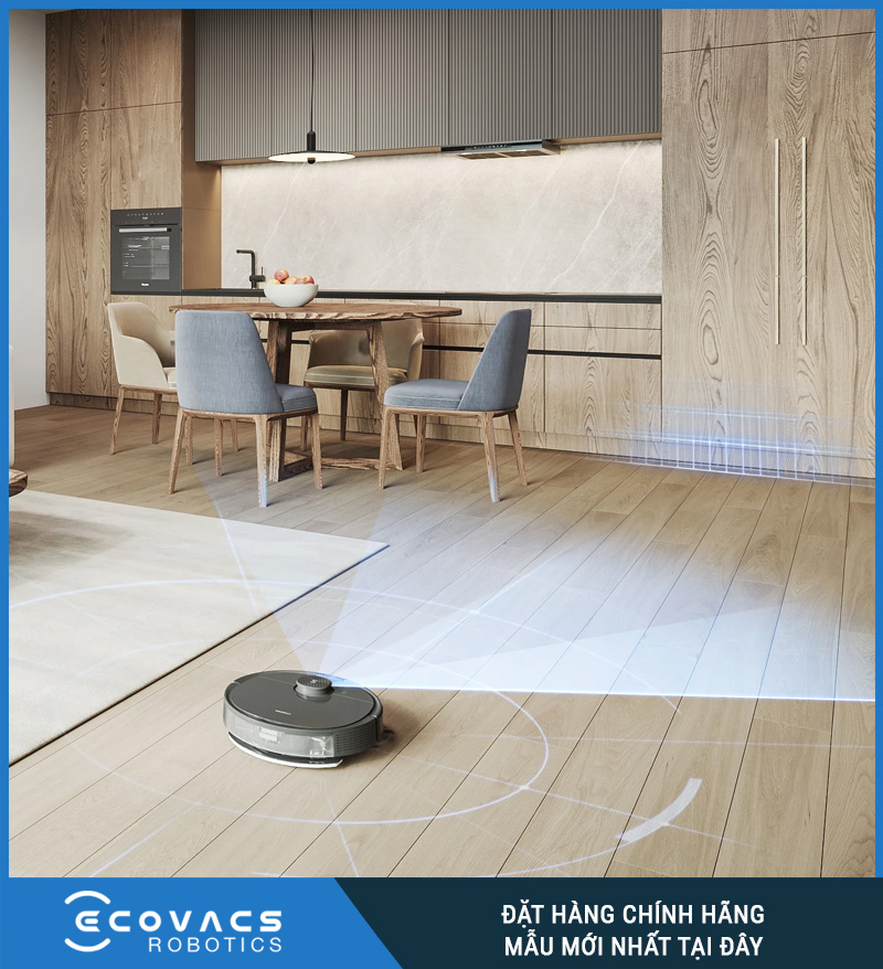 Robot hút bụi lau nhà Ecovacs Deebot NEO