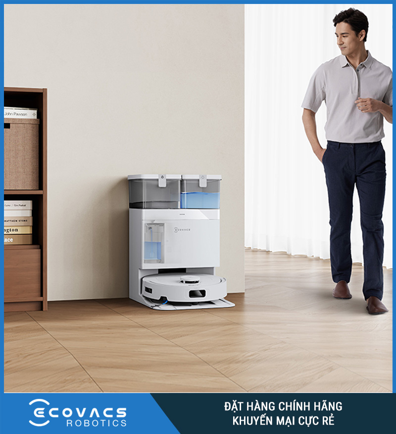 Robot hút bụi lau nhà Ecovacs Deebot T30C