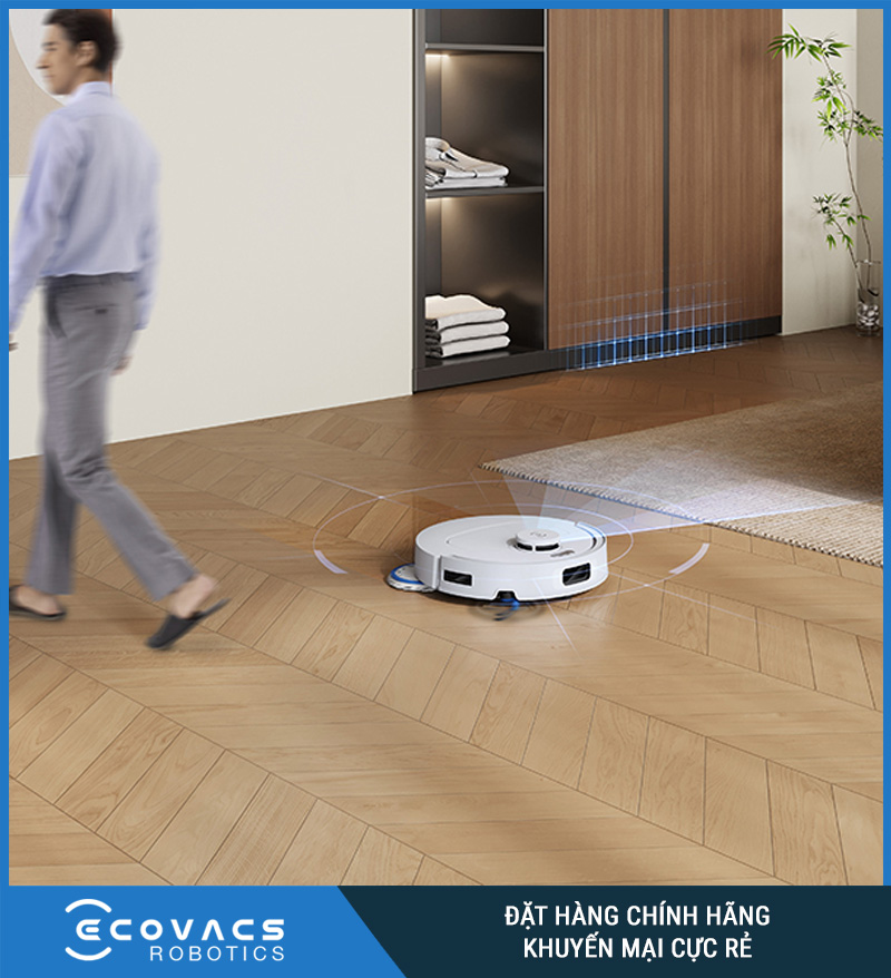 Robot hút bụi lau nhà Ecovacs Deebot T30C