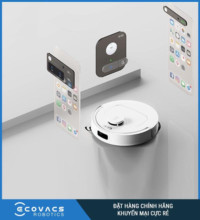 Robot hút bụi lau nhà Ecovacs Deebot T30C