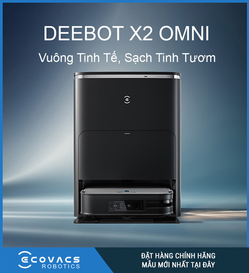 Robot hút bụi ECOVAS X2 OMNI