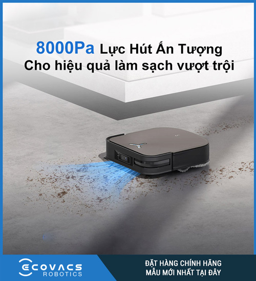 Robot hút bụi ECOVAS X2 OMNI chính hãng