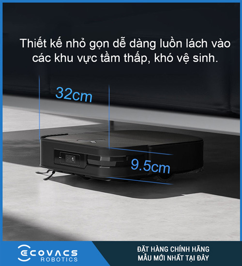 Robot hút bụi ECOVAS X2 OMNI chính hãng
