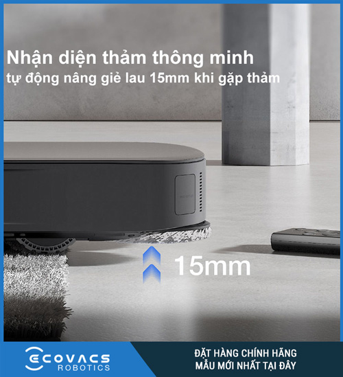 Robot hút bụi ECOVAS X2 OMNI chính hãng