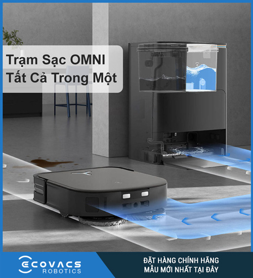 Robot hút bụi ECOVAS X2 OMNI chính hãng