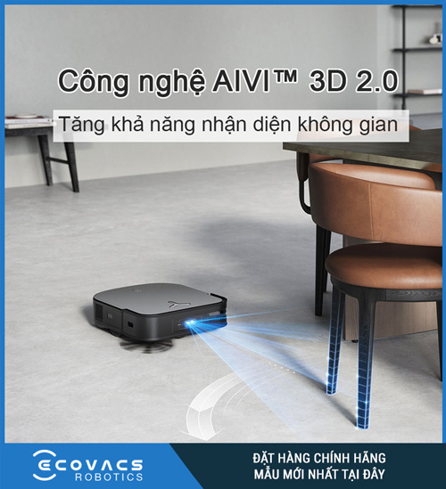 Robot hút bụi ECOVAS X2 OMNI chính hãng