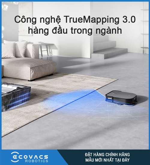 Robot hút bụi ECOVAS X2 OMNI chính hãng